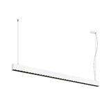 GLENOS© PRO, pendant light, DALI, UGR16,4000K, 75ø, wh/bl