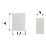 Plastic terminal for LED strips IP68, 10 mm wide PCB, without holes