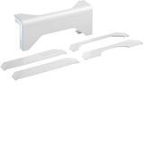 Branch on floor ducts hfr to skirting board duct SL 20x55mm pure white