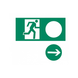 Pictogram evacuation exit universal, 150X300