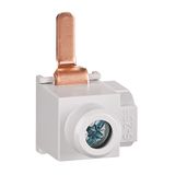 Connecting terminal, pin, transverse, 6-25 mm², short