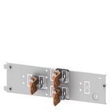 Cable connection 3VA12 (250 A) H: 150 mm fixed mounting, plug-in socket