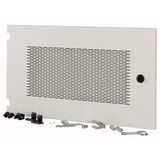 XTSZDSQV3-H350W600 Section wide door, ventilated, HxW=350x600mm, IP31, grey