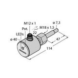 Freely Rotatable FCST Flow Sensor Monitoring of Flow Speed   FCST-A4-AP8X-H1141