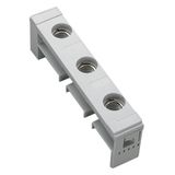 D02-fuse base, busbar-mounting with distance strip (The price is shown without markup on metals. Request a quote for accurate information)