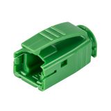 Bending protection sleeve, green