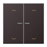 JUNG HOME push-button 2-gang with arrow BTAL17102PD