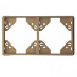 DOUBLE HORIZONTAL FRAME CHAMPAGNE