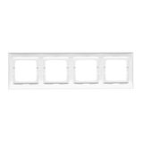 Single socket outlet with earthing, 16A, white