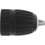 Keyless chucks up to 13 mm D= 1.5 - 13 mm; A= 1/2" - 20