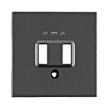 USB Charger Cover, anthracite