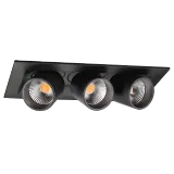 JUNISTAR TUBE SQUARE MUSTA 3X 3000K