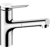 Zesis 150 M33 kitchen sink mixer with pull-out spray, 2jet, chrome