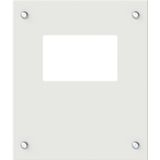 Top plate for TZ flange., WxD 360x425mm