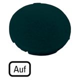 M22-XD-S-D3 Button plate, flat black, UP