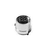 Built-in plugs, M12, Mounting thread: , Number of poles: 5, Strand / cable length: