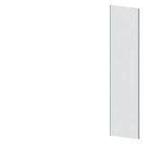 SIVACON side panel/rear panel, closed, EMC, IP40, H: 1800 mm, W: 400 mm