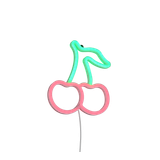 Cerise LED neon sign