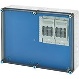 Mi load separator box IP65, 2x160A NH00 3p op Rail 630A 5-pin, 600x450 (Mi 6628)
