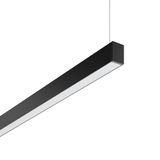 Less is more 27, 34 W, 2300 lm, 840, black, DALI Pendant luminaires, L