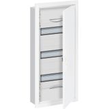 U41R3 U Compact distribution board, Flush mounting, 36 SU, Isolated (Class II), IP31, Field Width: 1, Rows: 3, 684 mm x 310 mm x 120 mm