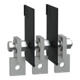 edgewise terminal extensions with interphase barriers, TransferPacT, Frame 630 A, 3P, set of 3
