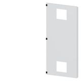 SIVACON, door half, left, with cutout for filter fan