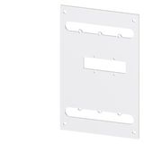 Rear interlock mounting plate for 3VA53/54, 3VA63/64