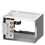 Cable connection rear 3VA22 (up to 250 A) mounting position horizontal 3-pole
