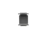 RJ12 single telephone socket, (module), Simon 24, IP20, black matt