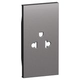 L.NOW - SOCKET COVER EU/US 2P+T 2M T STEEL