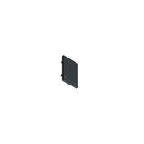 SUP2 TRACK U END PLATE BK - Cover plate