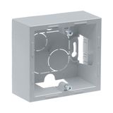 SURFACE MOUNTING BOX 1-GANG ALUMINIUM