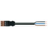pre-assembled connecting cable Eca Plug/open-ended red