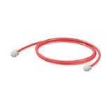 Patch cable, RJ12, RJ12, Cat.3, LSZH, 0.9 m, 6 kV