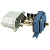 Single stage heavy duty screw limit switch, XR and XF, XR2, 3C/O, aluminium alloy housing
