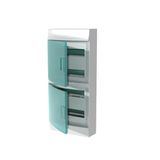 Distribution Board Mistral41W 48-Module 4x12 Surface-Mounted