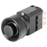 3-position enabling switch guarded, 3NO+3NC Faston terminals 2.8x0.5