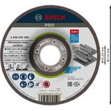 3-in-1 cutting disc A 46 S BF, 115 mm, 2,5 mm