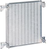 Perf. dished plate quadro.sy. 450x500 mm