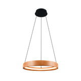 Lynwood LED pendant 50 cm wood