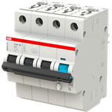 Earth leakage protection with overcurrent protection C Kar, 32A, 300mA, 10kA 3P+Prov.