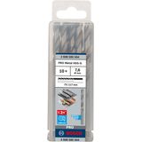 Metal drill bits HSS-G, DIN 338 7,6 x 75 x 117 mm 10 pcs.