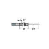 Plastic Fiber Single Conductor — Jacketed Optical Cable Made of Plastic Fiber   PITP43TMB5