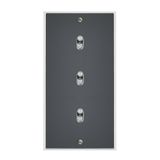 Art d'Arnould universe Memory three two-way switch or lever switch - crystal