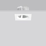 LEDONA square IP65, 16 W, 1350 lm, 827-865, white, DALI Recessed downl