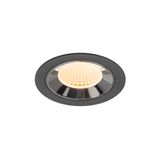 NUMINOS® M DL 2700K 40° black/chrome