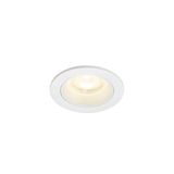 NUMINOS© XS recessed ceiling light 4000K 55ø IP20 round wh