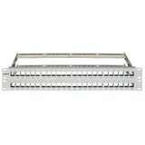 Patchpanel 19" empty for 48 modules (SFA)(SFB), 2U, RAL7035