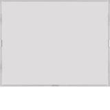 Push-button 1gang, + RGB LED, internal temp. sensor, KNX - K.1, p. whi